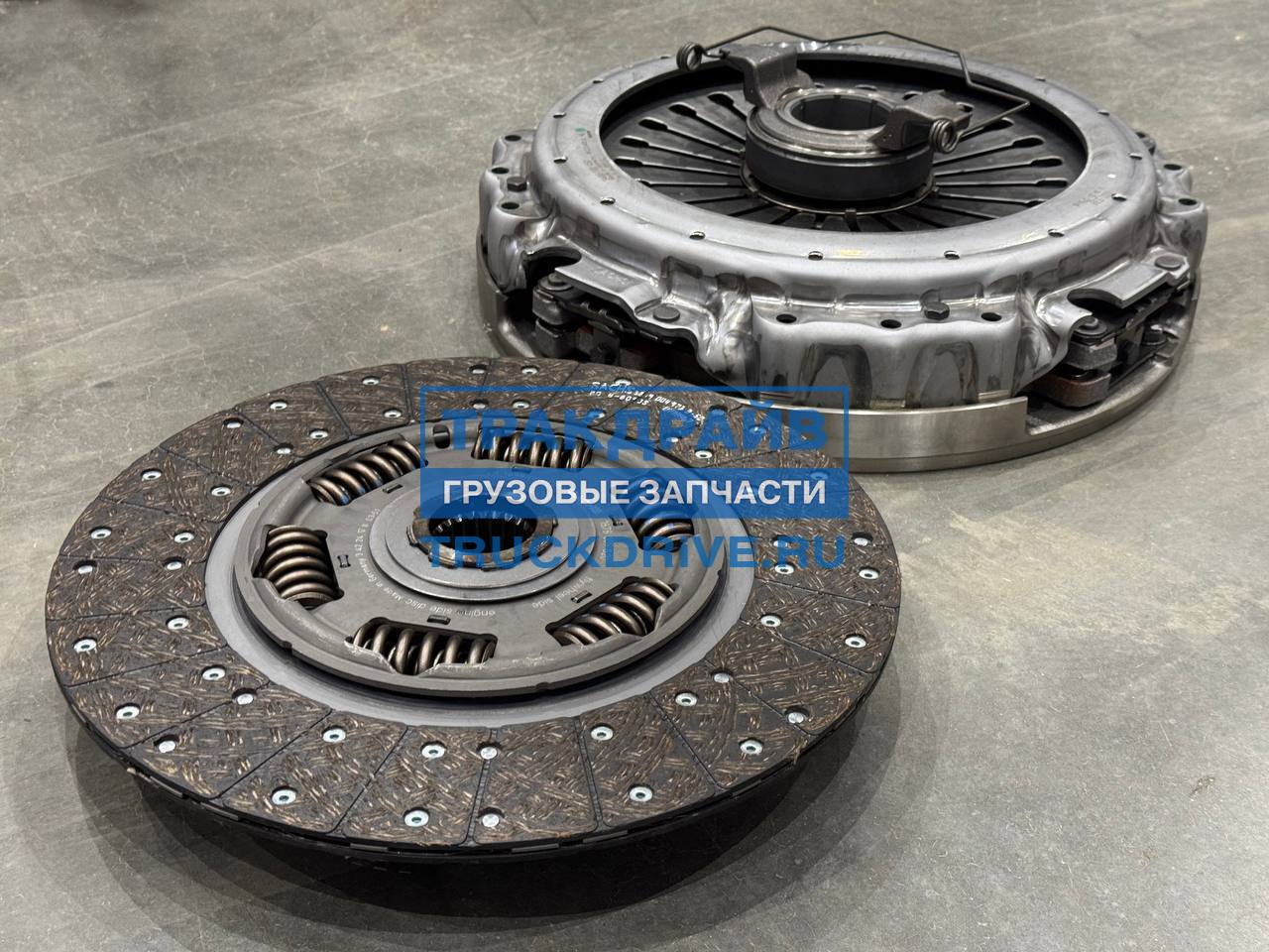 Фото SACHS 3400700704 комплект сцепления Volvo FH FM 400 мм, двухдисковый, 2 диска в комплекте (SACHS OE)