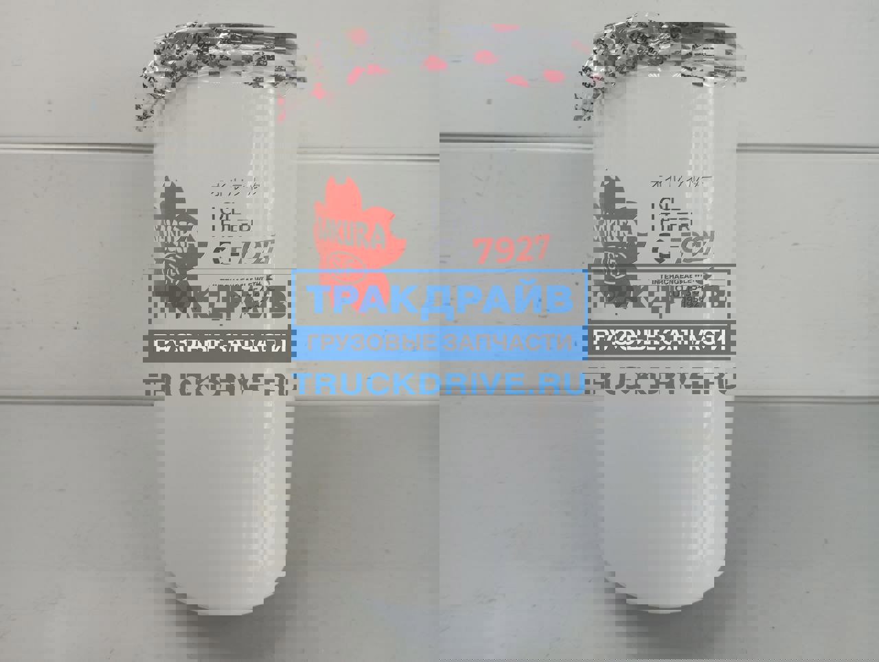 Фото SAKURA C7927 фильтр масляный KOMATSU, CUMMINS, CASE, JCB H238 D121 2 1/4'x12