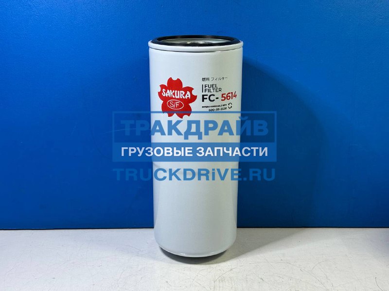 Фото SAKURA FC5614 топливный фильтр для Komatsu D65EX D155A 