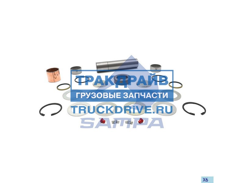 Фото SAMPA 020533 рМК шкворня Ø 50/51 x 223 mm / L/M/F 2000