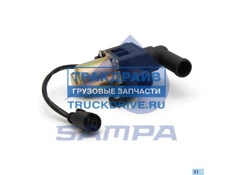 Фото SAMPA 024060 кран печки электрический для грузовиков Ман
