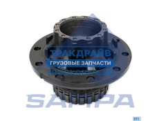 Фото SAMPA 033016 ступица колеса Volvo FH12 Version 2 задняя (дисковый тормоз, без подшипников)