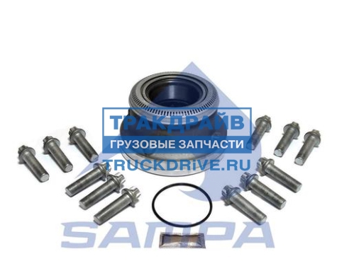 Ступица в сборе оси SAF SKRB 9019 9022 с подшипником!!!!