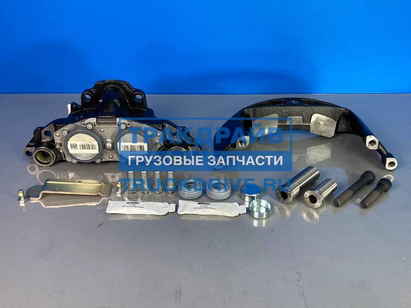 Суппорт тормозной правый в сборе со скобой для автомобилей Scania 6 ...