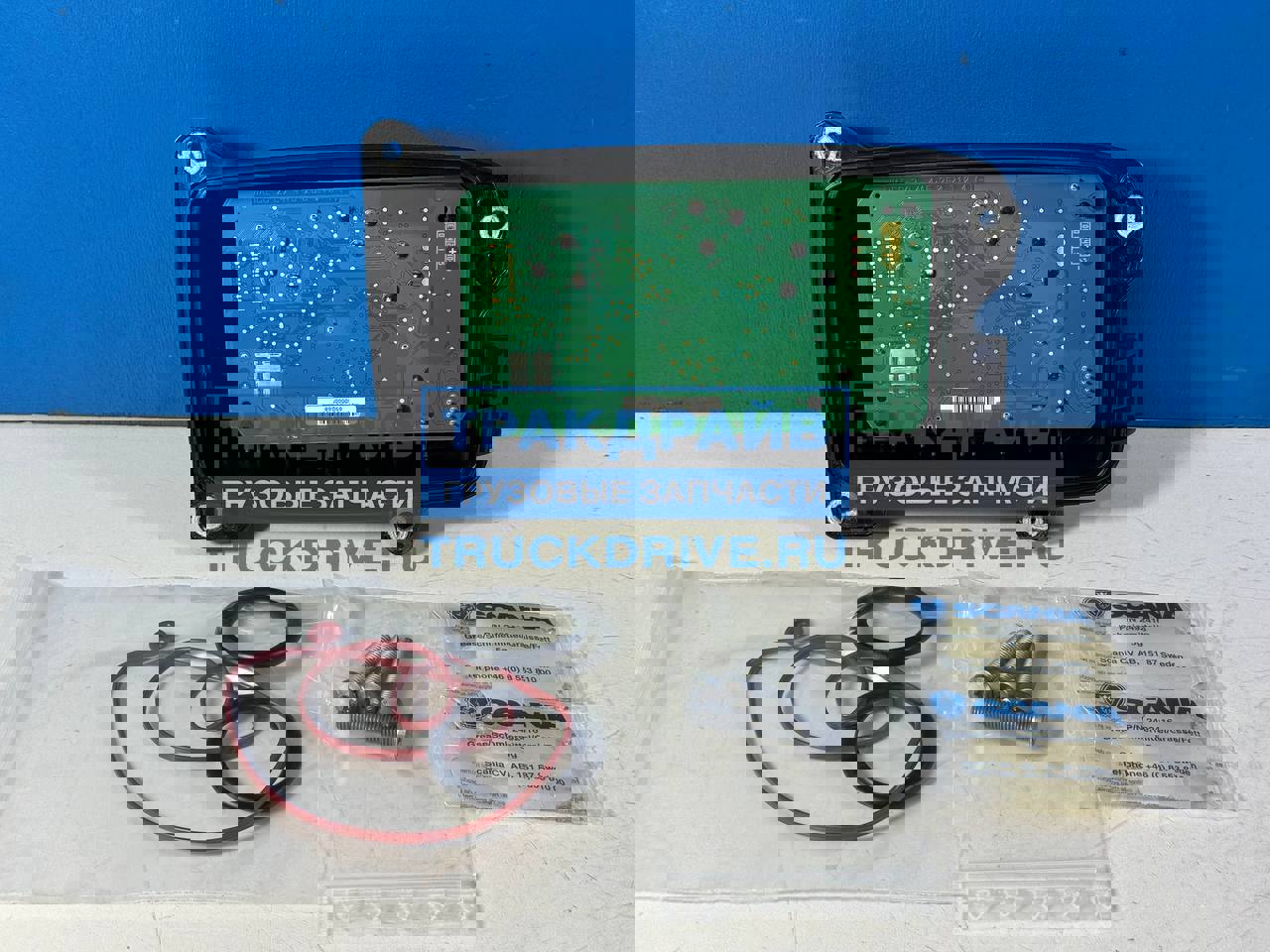 Фото SCANIA 3222427 модуль электронный многоконтурного клапана блока подготовки воздуха для автомобилей Scania Евро-6