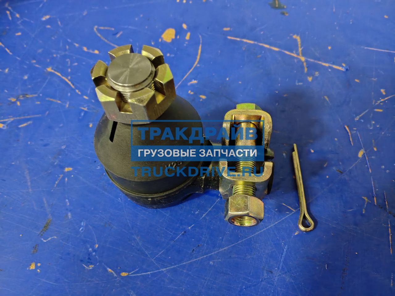Фото SHAANXI DZ95319470003 наконечник цилиндра поворота Shacman X3000 внутренняя резьба (комплект 2ш