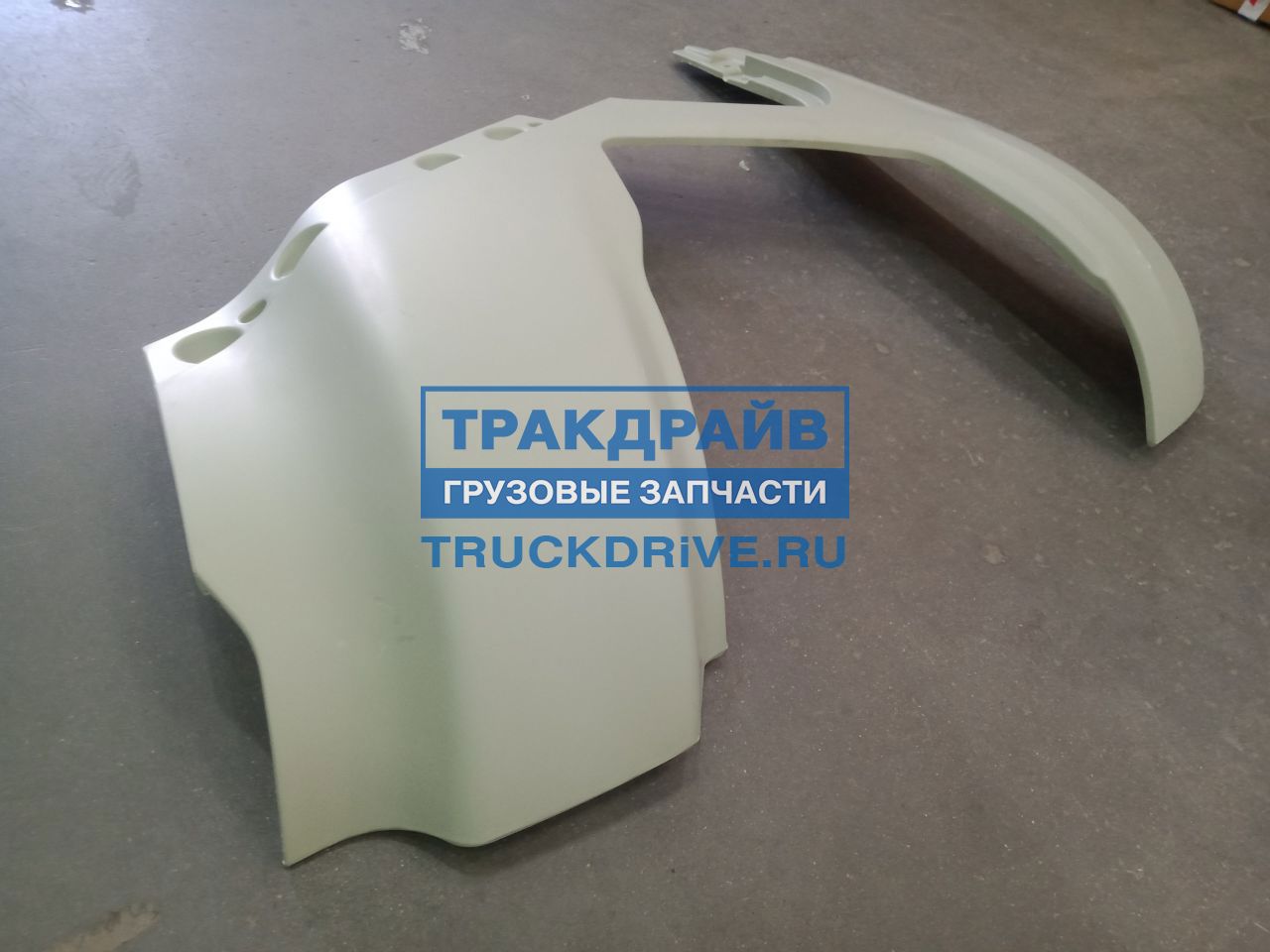 Панель бампера на фару для Shacman X6000 правая DZ9X259620013