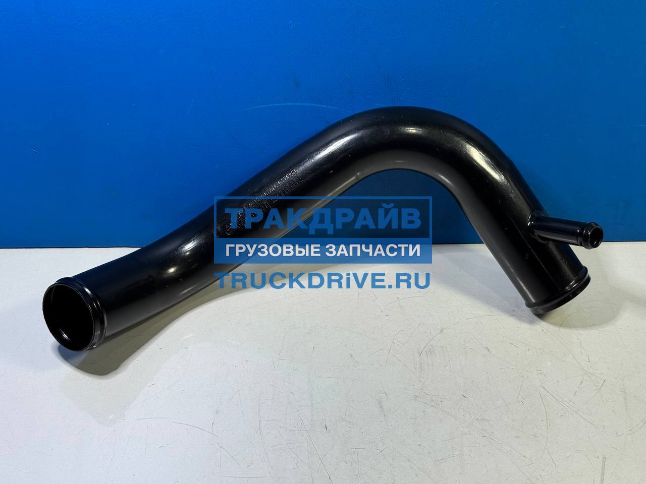 Фото SHACMAN DZ97259534563 патрубок радиатора нижний сливной для SHACMAN X6000 