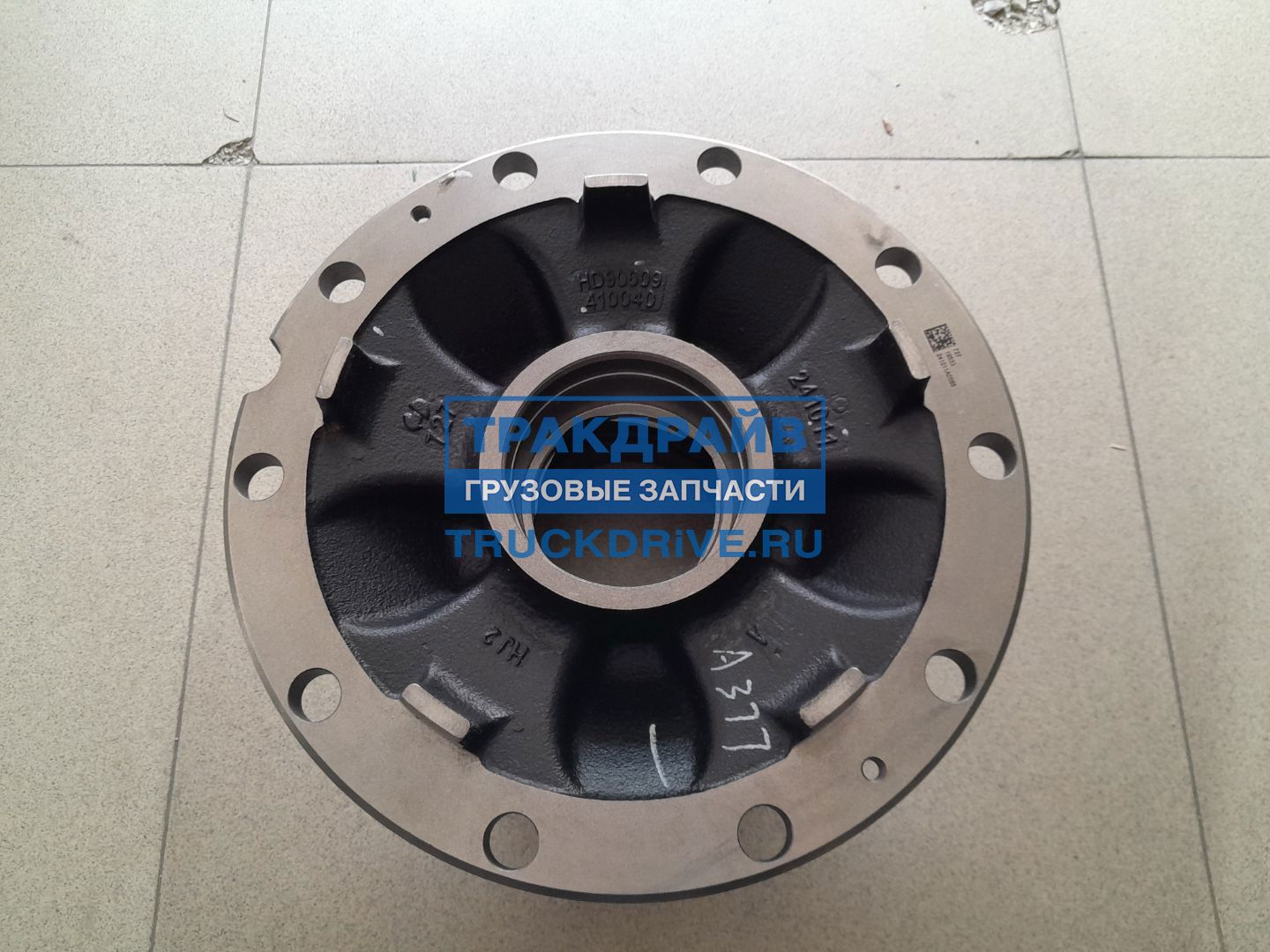 Фото SHACMAN HD90009410040 ступица SHACMAN X3000 передняя 130мм OE 2