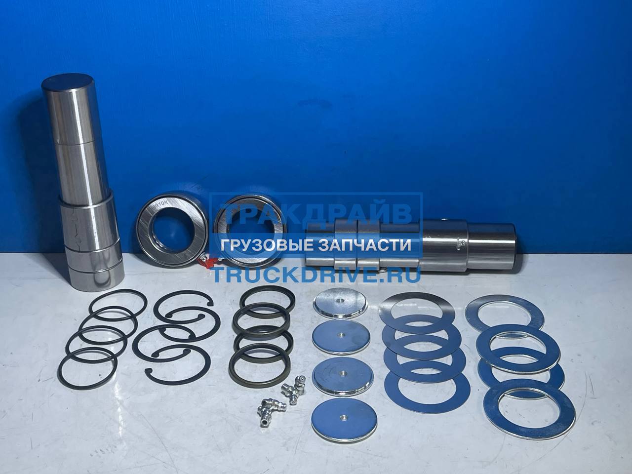 Фото SHACMAN XLB73T ремкомплект шкворня на ось для SHACMAN X6000 балка HDZ 7.3T