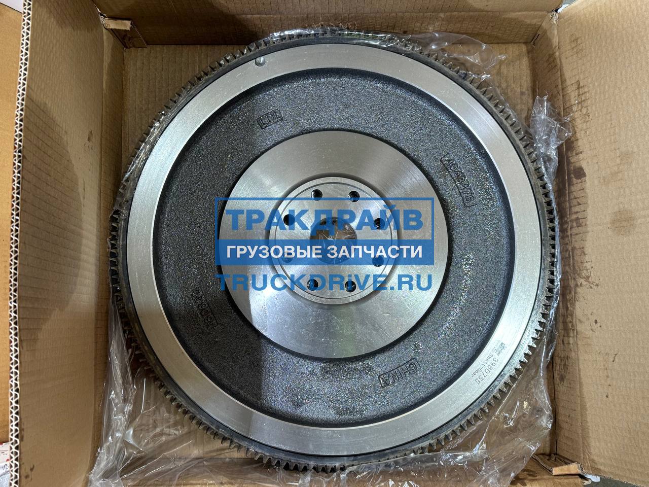 Фото SHAFT-GEAR 3960755 маховик для двигателей 6CT ISCe ISLe 158 зубъев, сцепление 420/430 мм.