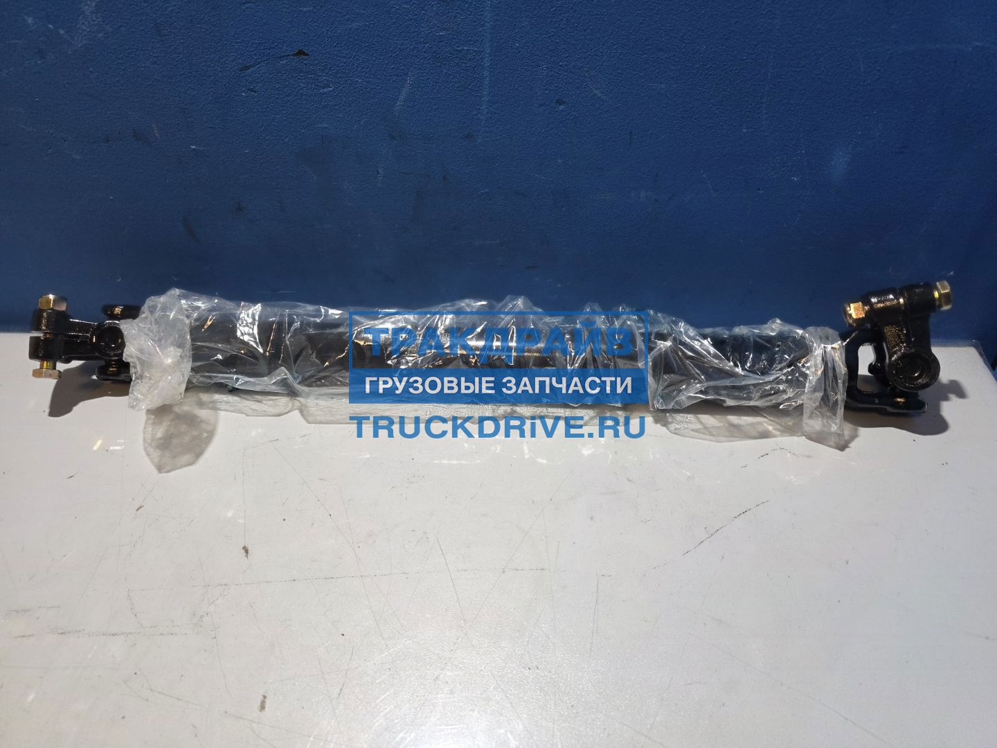 Фото SHAFT-GEAR 81461226112 вал рулевого механизма SHACMAN, SHAANXI F2000, HOWO L=650, D=40 мм