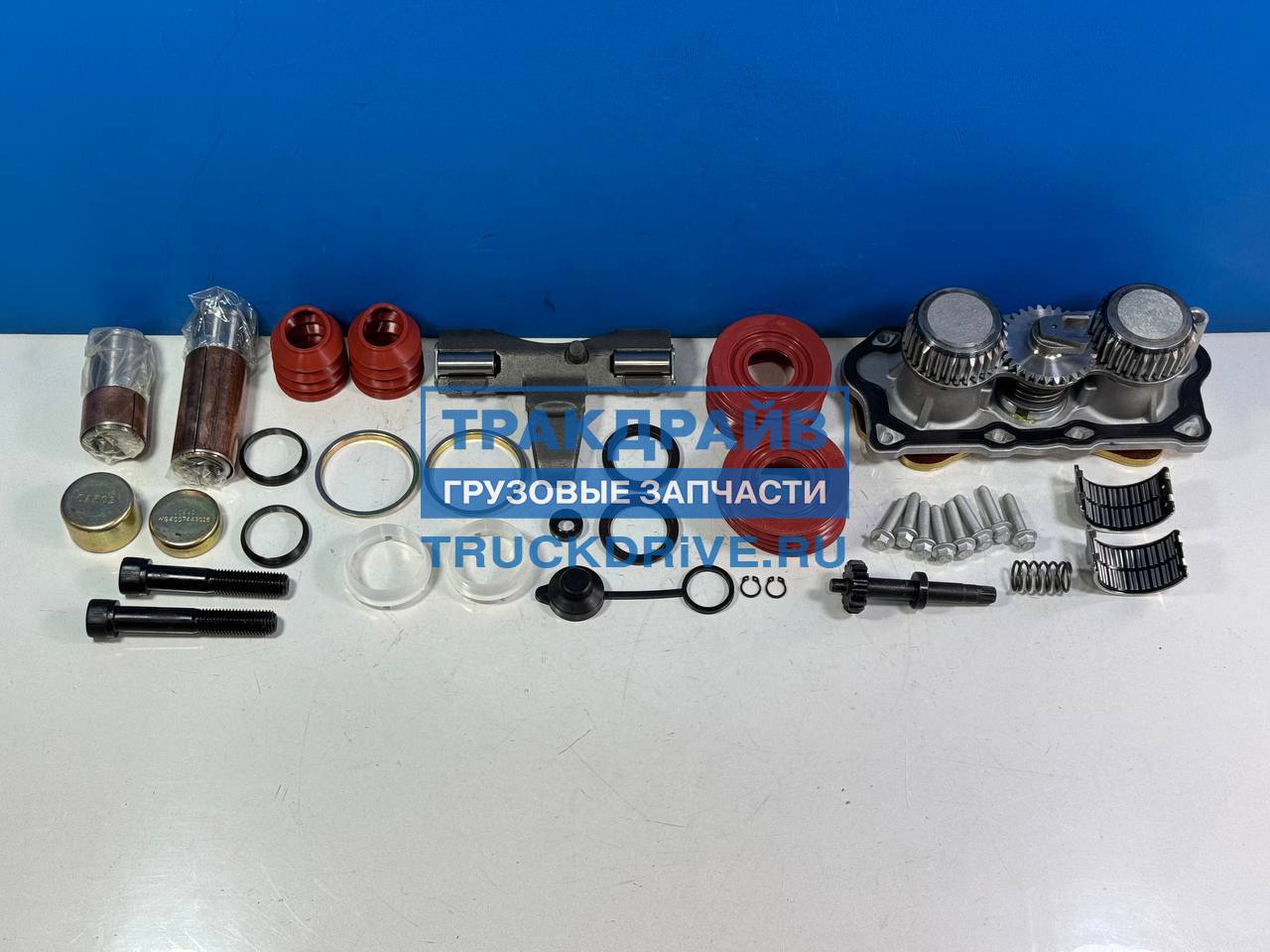 Фото SHAFT-GEAR AZ4007443010KIT ремкомплект суппорта передний левый для Sitrak C7H
