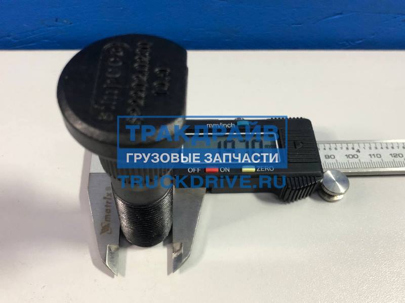Болт крепления колеса для Камаз 43114, 43118 со шлицами 73хM20x1.5 мм ...