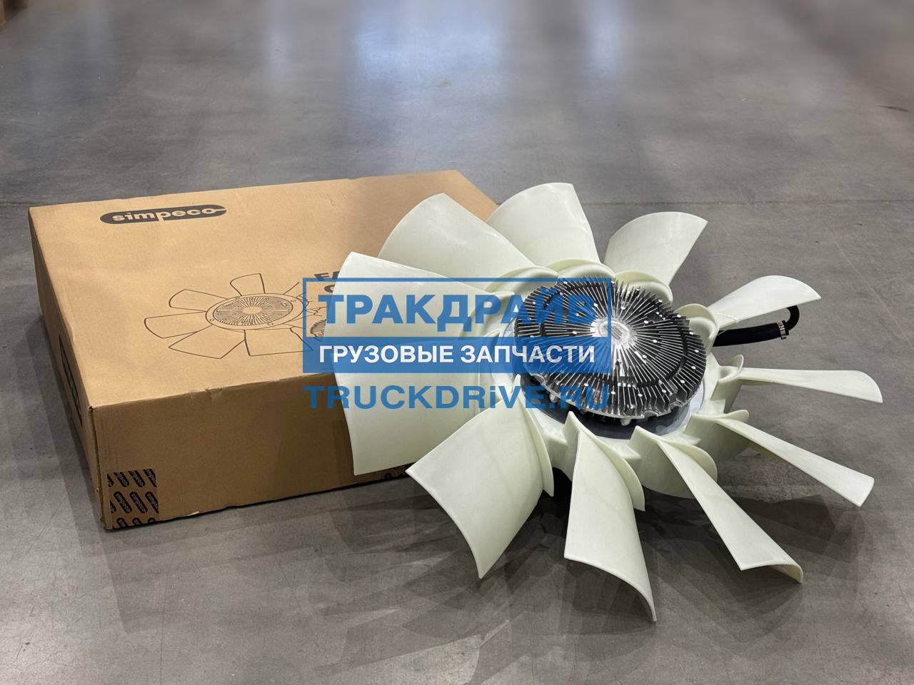 Фото SIMPECO SP9101003 вискомуфта вентилятора с крыльчаткой для автомобилей Скания 5 серии