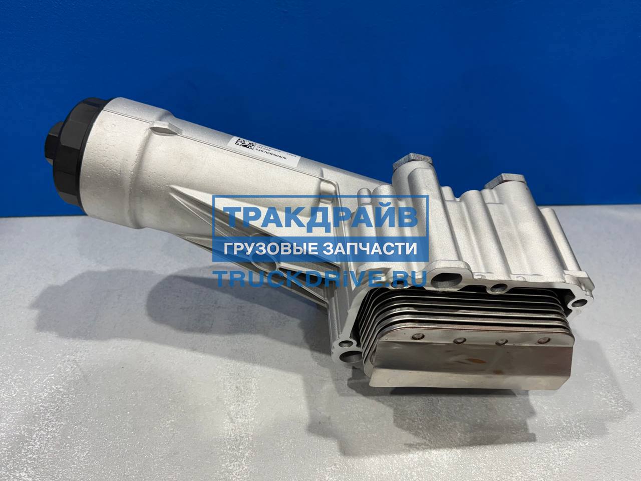 Фото SITRAK 080V050007200 корпус масляного фильтра для HOWO T5G (шасси, фургон) с двигателем MC07 28