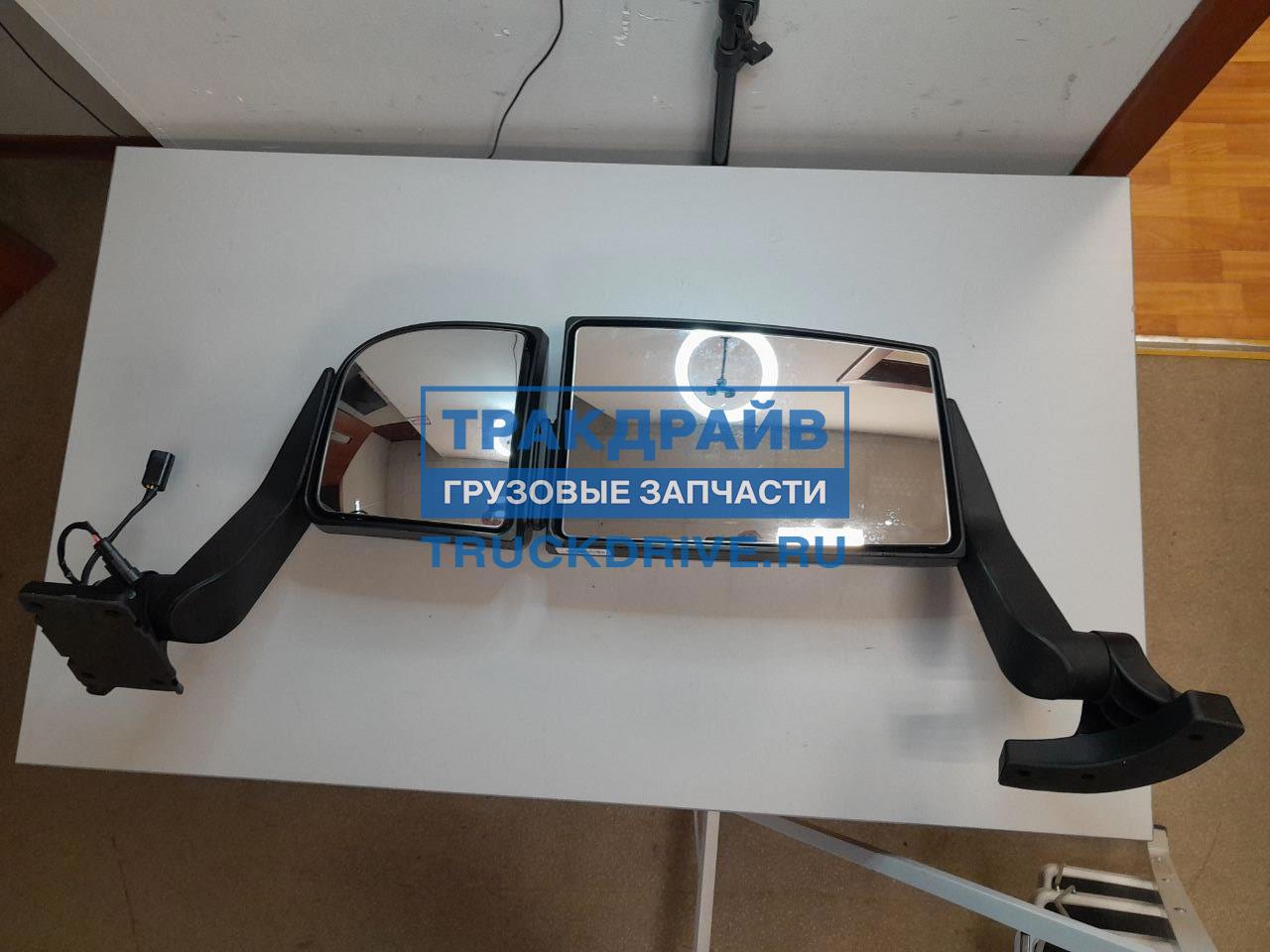 Фото SITRAK 712W6373000211 зеркало HOWO T5G основное левое (двойное с кронштейном)