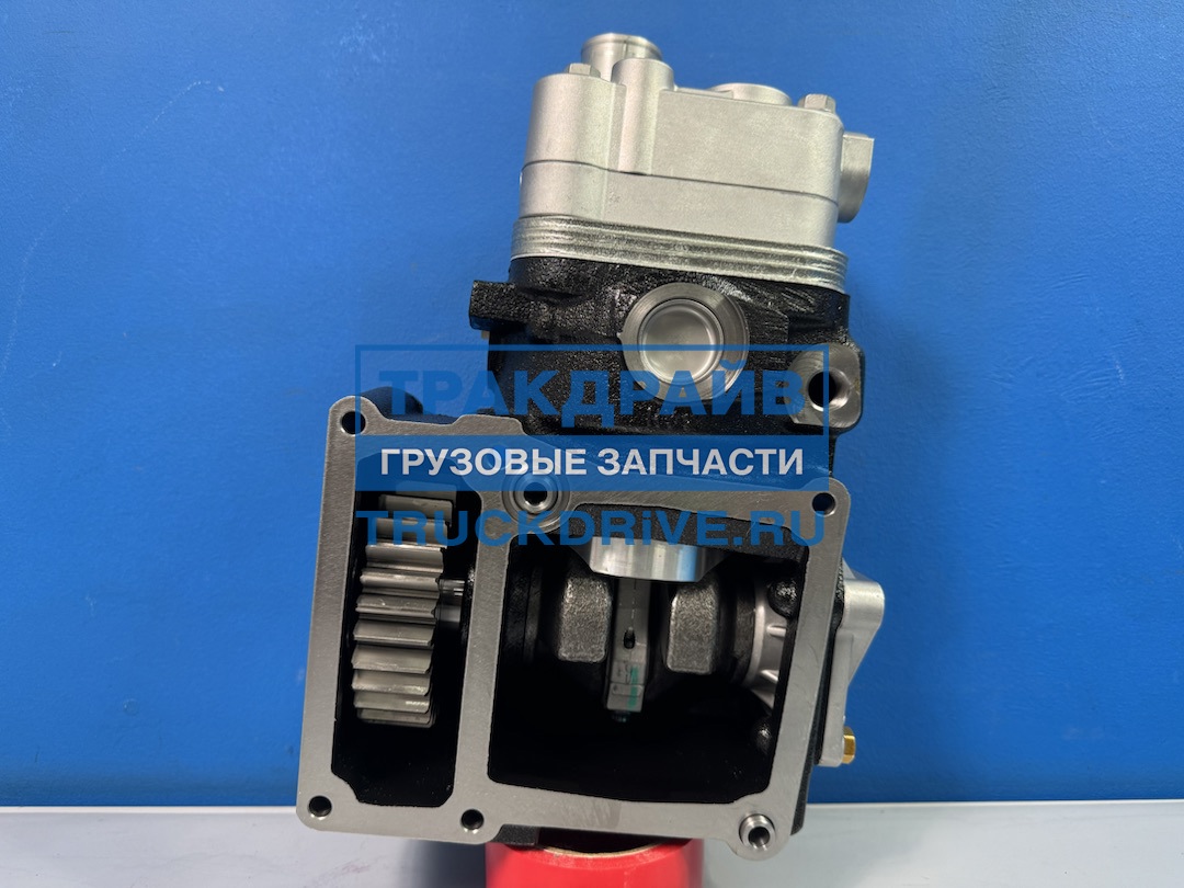Фото SITRAK AZ100013000010 воздушный компрессор  для Sitrak C7H Howo T5G с двигателями MC11 и MC13
