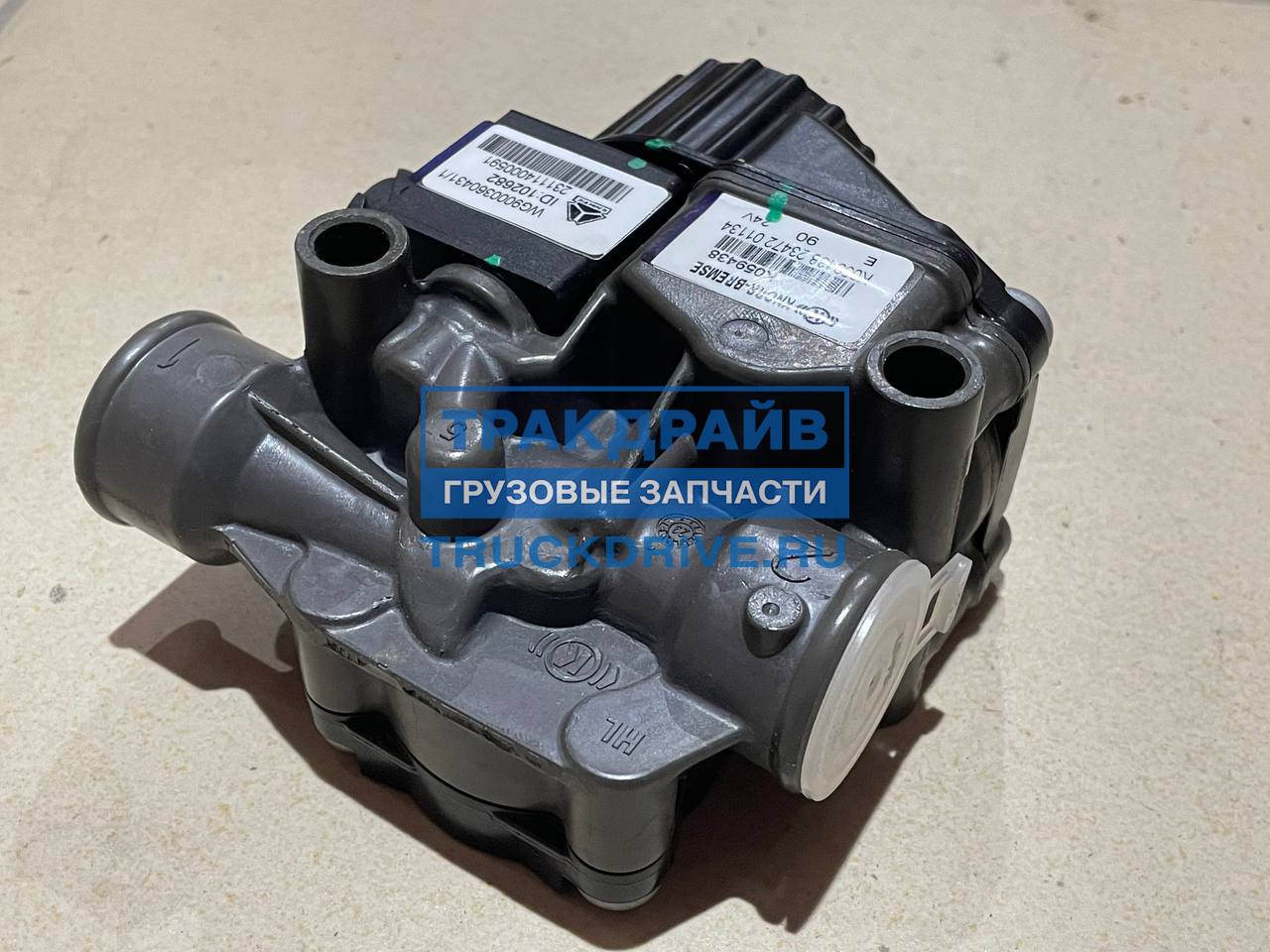Фото SITRAK WG9000360431 электромагнитный клапан ABS Howo T5G Sitrak C7H