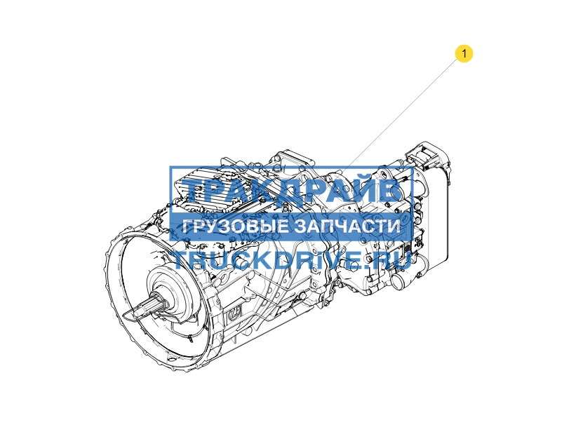 АКПП ZF TRAXON 12TX2621TD в сборе для тягачей SITRAK C7H АКПП ZF TRAXON 12TX2621TD в сборе для тягачей SITRAK C7H