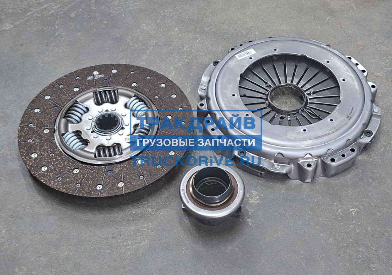 Фото SITRAK WG9925160610 сцепление в сборе для SITRAK C7H с моторами MC13, диск d=52.2 мм 10Z + корзина D=430 мм