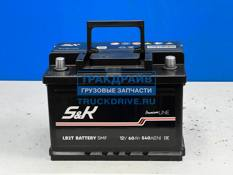 Фото S&K SK010001701PL аккумуляторная батарея SMF "Premium Line" 12V 60Ah 540A B13