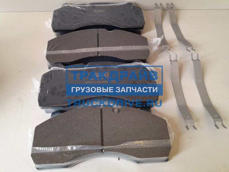 Фото S&K SK29341PL колодки тормозные дисковые 29181 Рено Мидлум