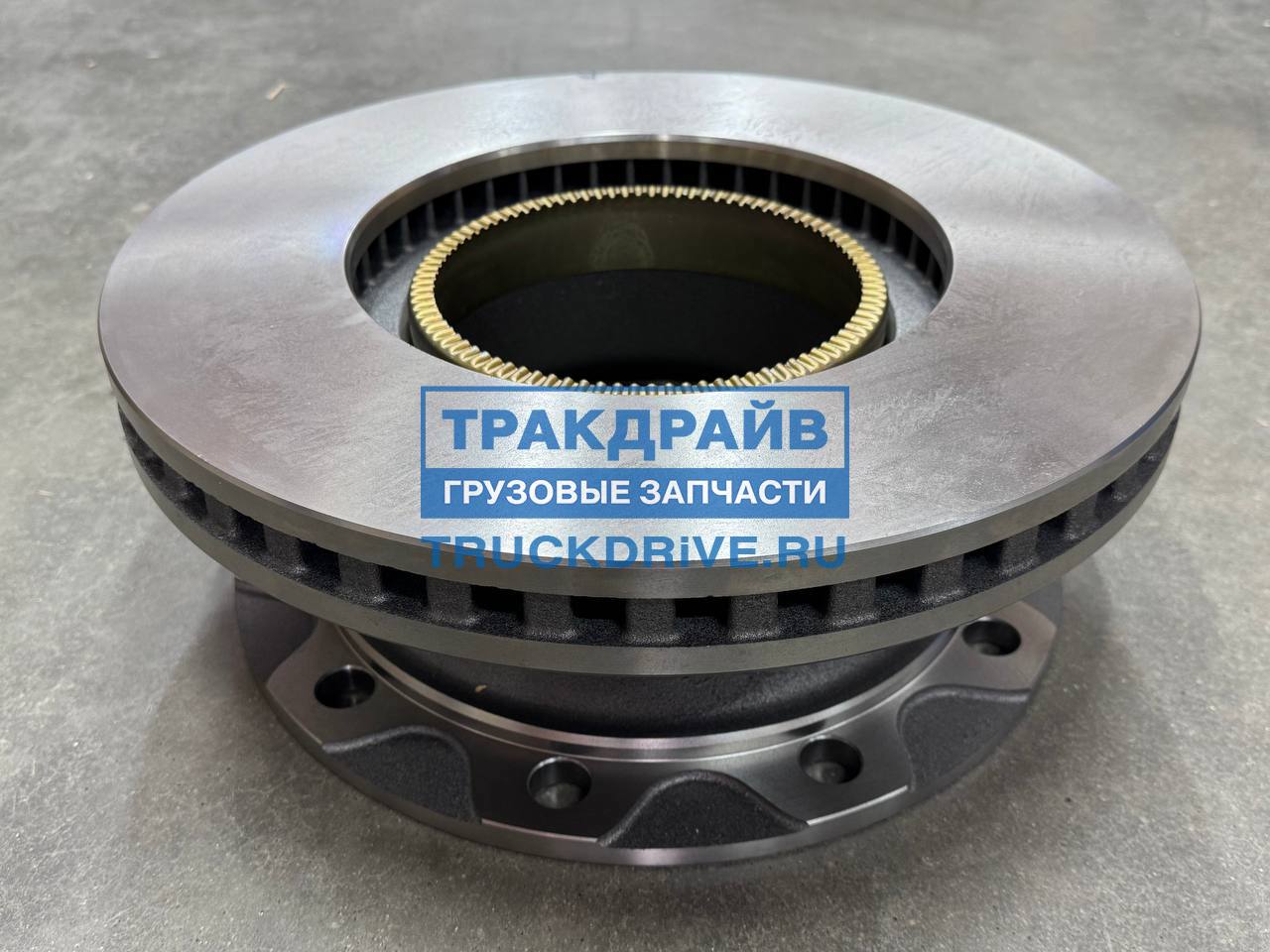 Фото S&K SK312013601 диск тормозной для осей Тонар с кольцом ABS 5