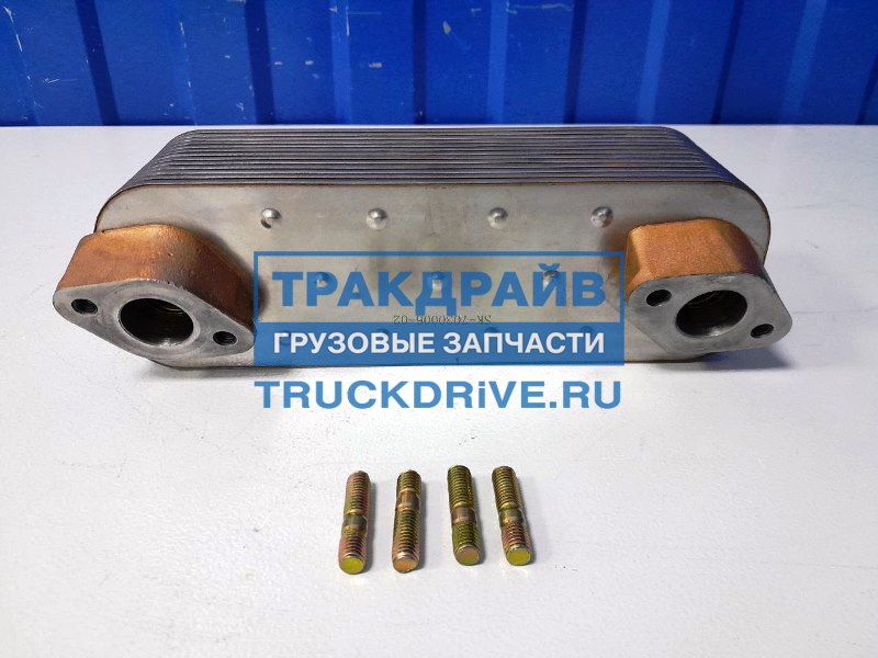 Радиатор масляный Man TGA F2000 мотор D2866 D2876 10 ребер SK-7030006 ...