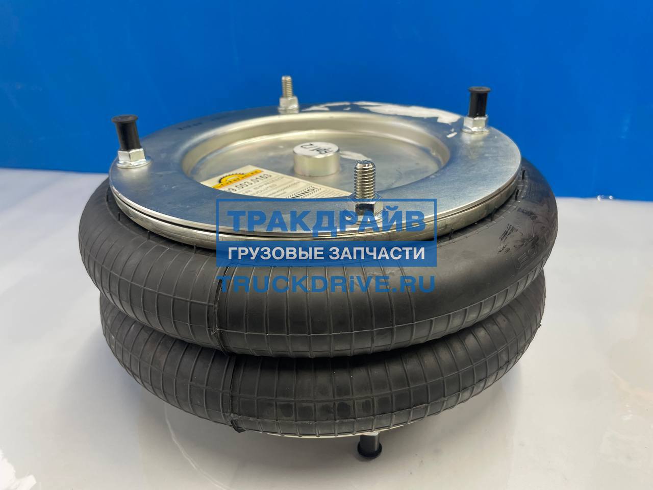 Фото SONDER 090030153 пневморессора двойной сильфон (4 шп.+возд. / 4 шп.)