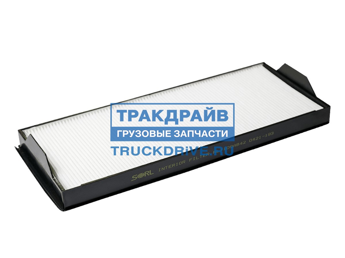 Фото SORL RL1109AB42 фильтр воздушный кабины для Мерседес Атего и КАМАЗ 5490