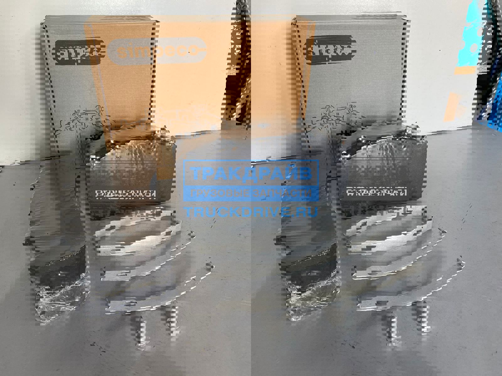 Фото SP03010130 Колодки дисковые 29173 Рено Премиум Магнум