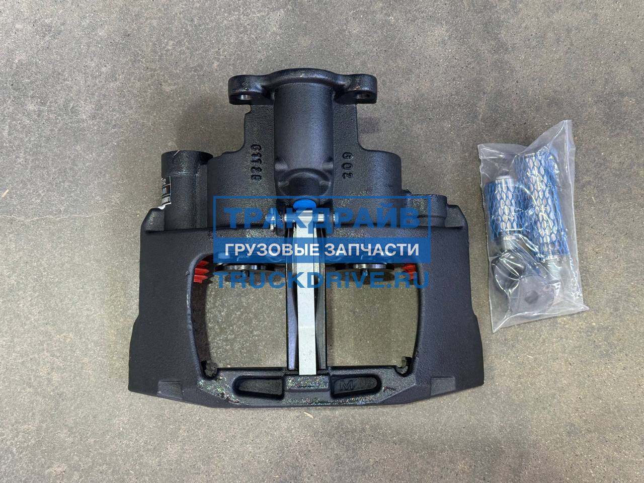 Фото SPPAUTO G1512 суппорт дискового тормоза без скобы левый в сборе BPW TSB4309 
