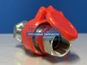 Фото STARTEC INF10169R евроразъем пневматический M22 с клапаном (красный) 2