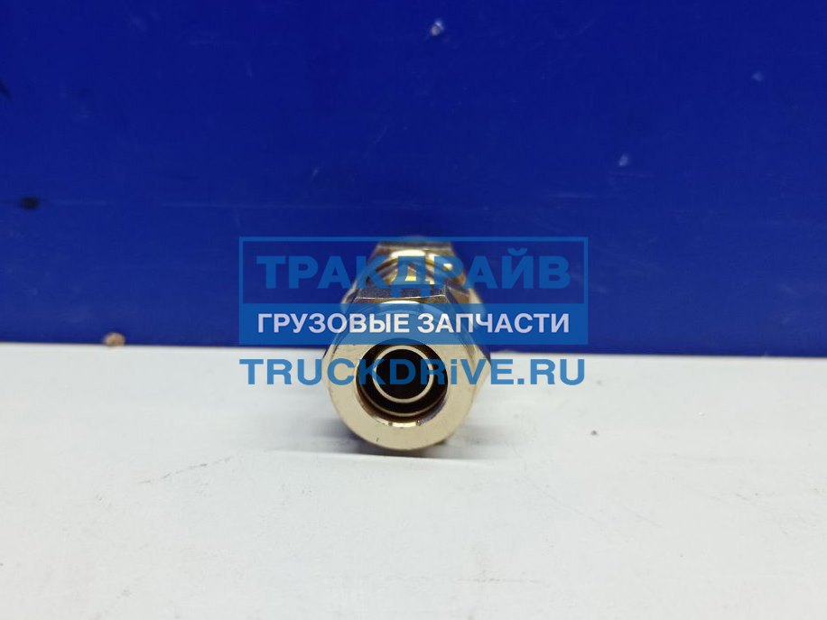 Соединитель трубок прямой под ключ двухсторонняя резьба D=12x1,5 мм INF ...