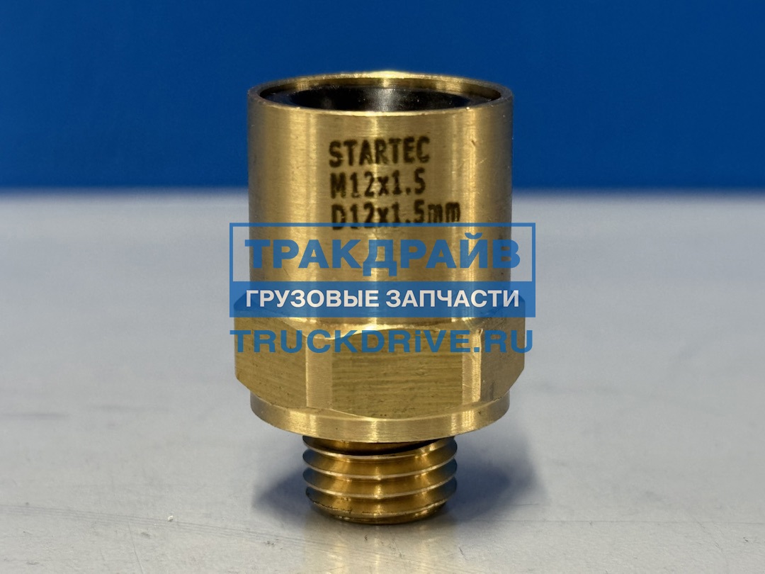 Фото STARTEC INF211212 соединитель металлический T12X1,5/M12X1,5 2