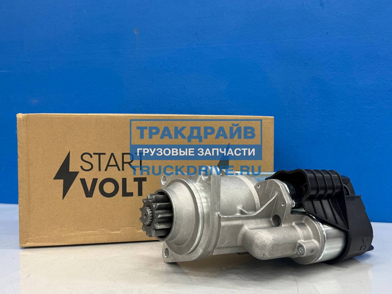 Фото STARTVOLT LST2790 стартер для автомобилей КАМАЗ 5490/Shacman X3000/X6000 с двигателем WP12 24В 5,5кВт