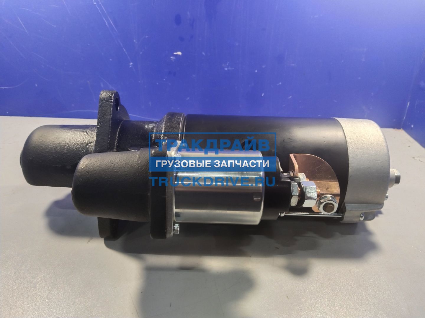 Фото STARTVOLT LST2808 стартер для грузовиков Scania 4-series (95-) с двигателями DC11 DC12 24В 6,7кВт 