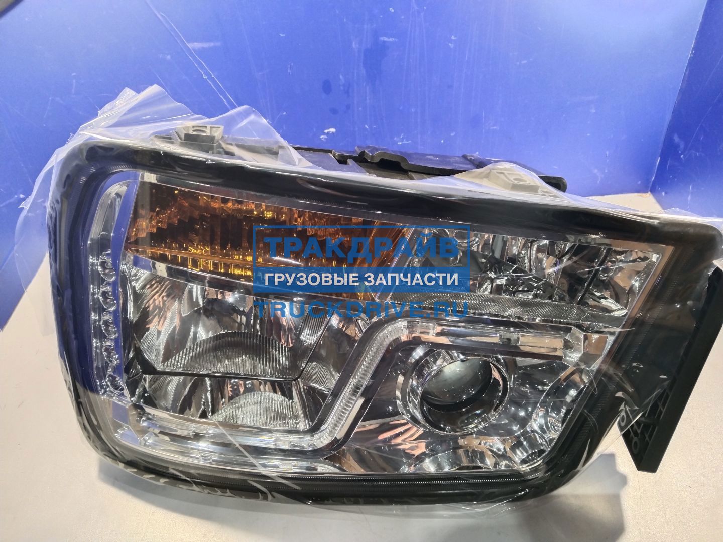 Фото STARTVOLT SHL3041L фара для Shacman X3000/L3000 самосвал (головного света) светодиодная, с ДХО, левая