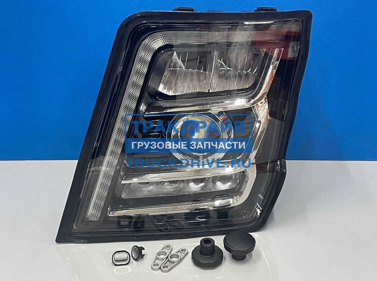 Фото STARTVOLT SHL3046L фара для Shacman X3000-X5000 тягач передняя левая светодиодная с ДХО 3