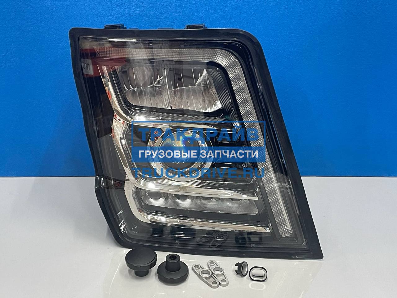 Фото STARTVOLT SHL3046R фара для Shacman X3000-X5000 тягач передняя правая светодиодная с ДХО 4