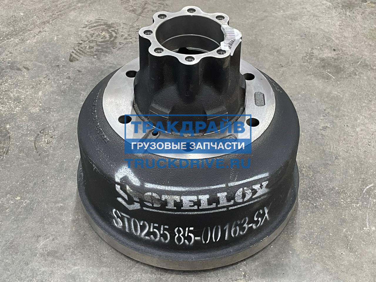 Фото STELLOX 8500163SX барабан тормозной задний со ступицей Мерседес 814 308x120x132 мм 4