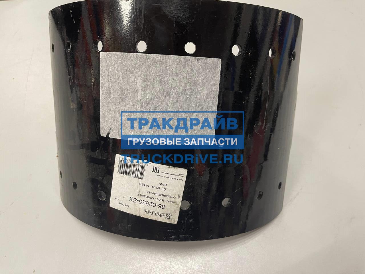 Колодка тормозная BPW 300x200 ухо/срез (накладки 19574); 85-02525-SX  STELLOX купить недорого