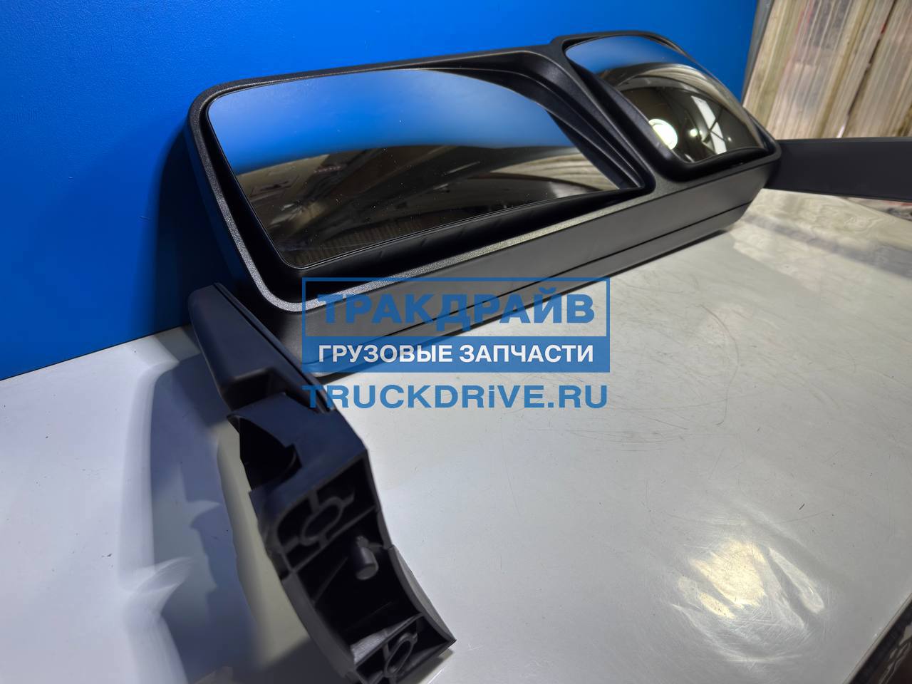 Фото TANGDE TB06B002913 зеркало в сборе правое Mercedes Actros MP4 длинный кроншт., с подогревом, 24V, кабина 2300см