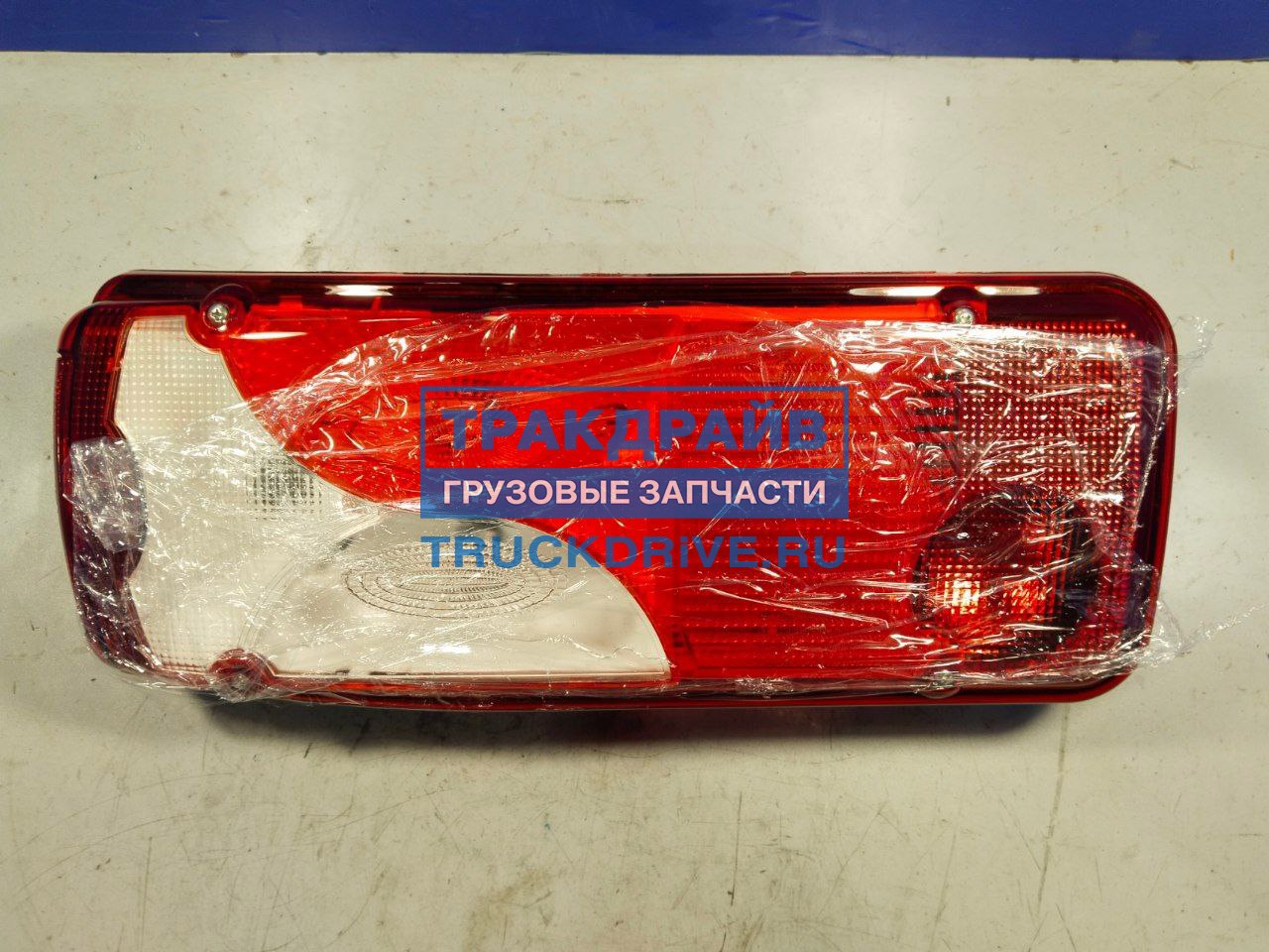 Фото TANGDE TS04A023001 фонарь левый задний семисекционный для грузовиков Scania 5 серии с подсветко