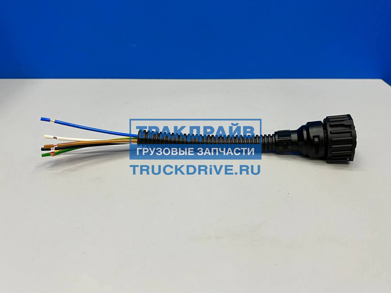 Колодка соедин. АМР прямой 7-конт. 20см ответная часть  арт. ТАС -680080 (ТехАвтоСвет)