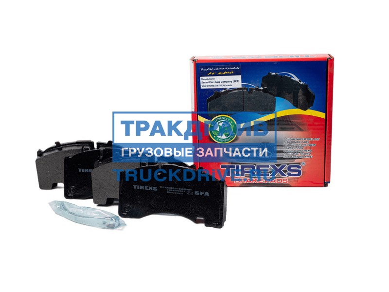 Колодки тормозные Knorr SK7 для BPW, SAF, Schmitz 210,1х107,8х30 мм ...