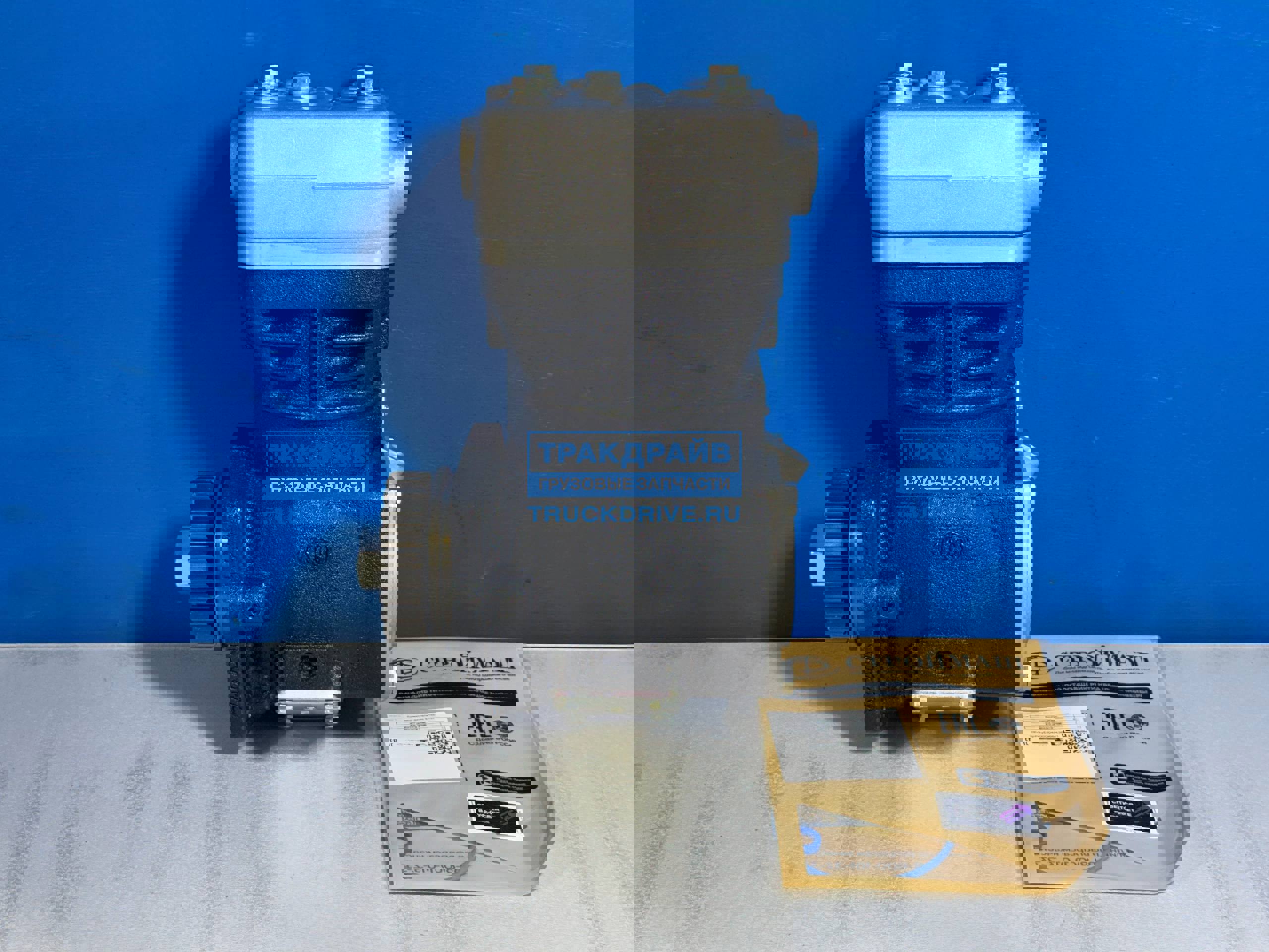 Фото TOLVO K070786N50 компрессор КАМАЗ 1 цилиндровый 380л/мин. С/О (до 2011г.) (бывший KNORR) 