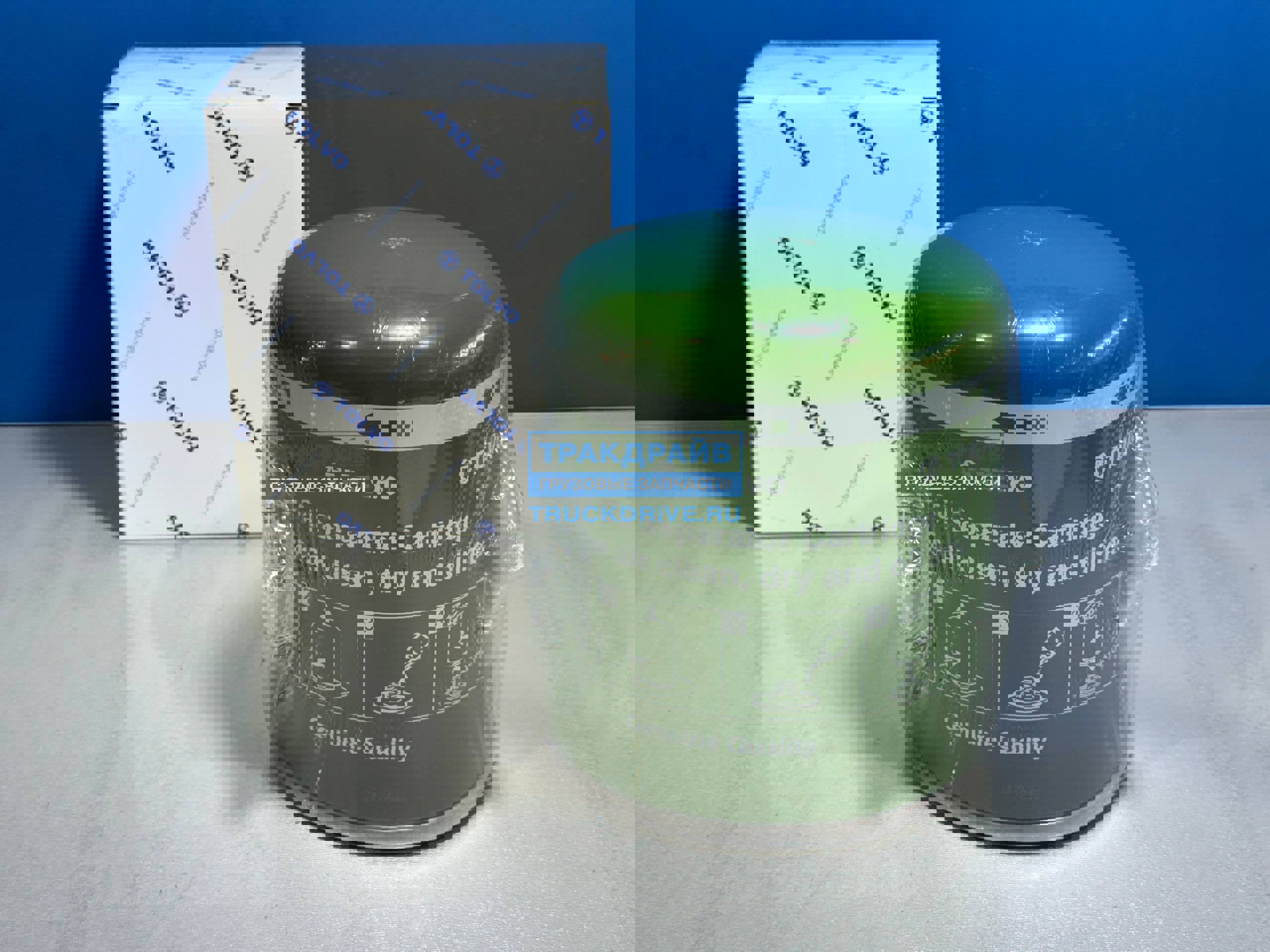 Фото TOLVO T039454X00 фильтр осушителя с маслоотделителем (ECO), H=165, M39x1.5, правая резьба