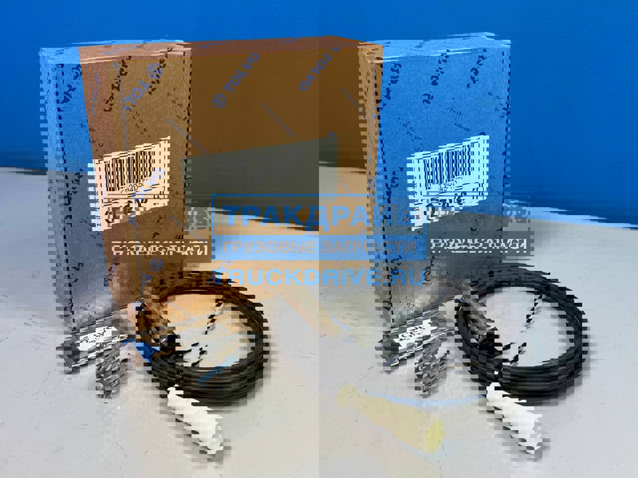 Фото TOLVO T145094K50 датчик ABS для Мерседес Актрос L=3000 мм, с заглушкой, втулкой и смазкой